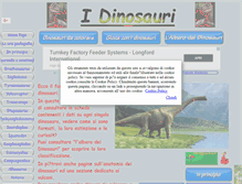 Tablet Screenshot of idinosauri.it